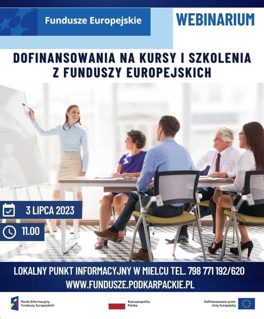 plakat szkolenia