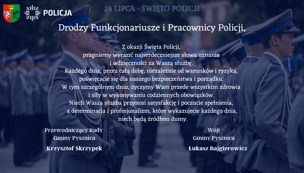 święto policji życzenia