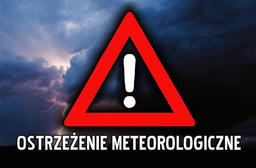 ostrzeżenie meteorologiczne