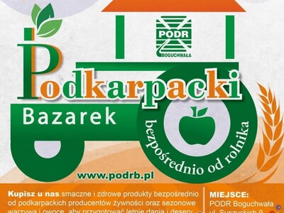 Podkarpacki Bazarek - plakat informacyjny