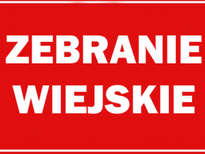 zebrania wiejskie
