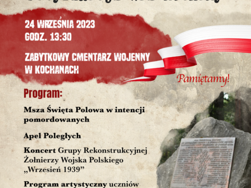 pacyfikacja wsi kochany plakat