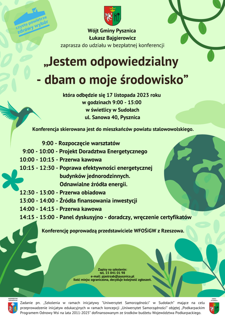 Plakat szkolenie