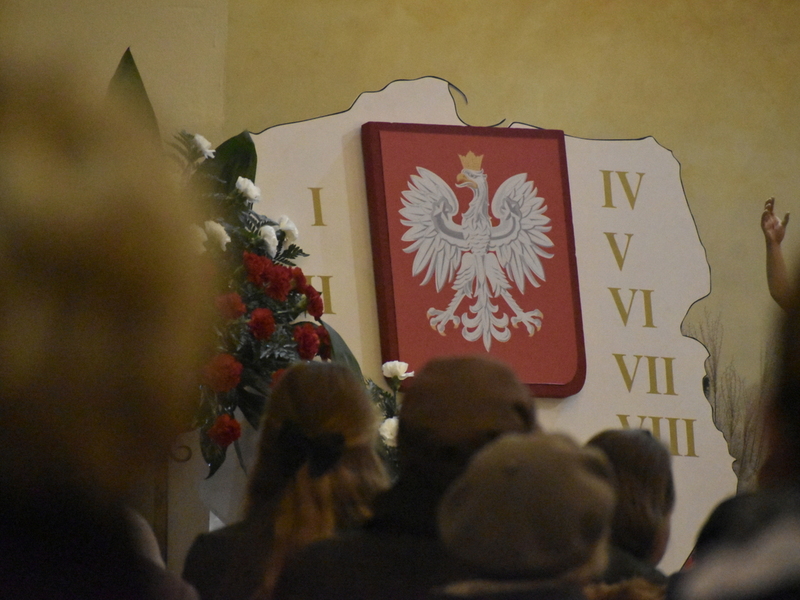 obchody niepodległości w szkole w Kłyżowie