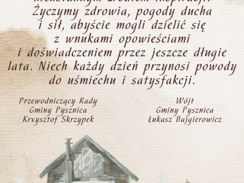 Życzenia z okazji dnia babci i dziadka
