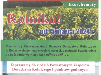 plakat informacyjny