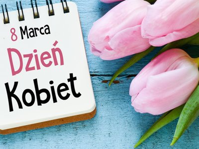 Grafika 8 marca dzień kobiet