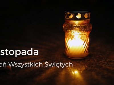 Grafika uroczystość wszystkich świętych
