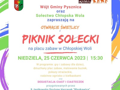PIKNIK SOŁECKI W CHŁOPSKIEJ WOLI