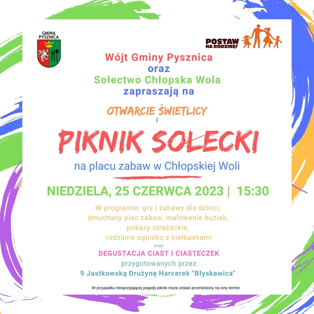 PIKNIK SOŁECKI W CHŁOPSKIEJ WOLI