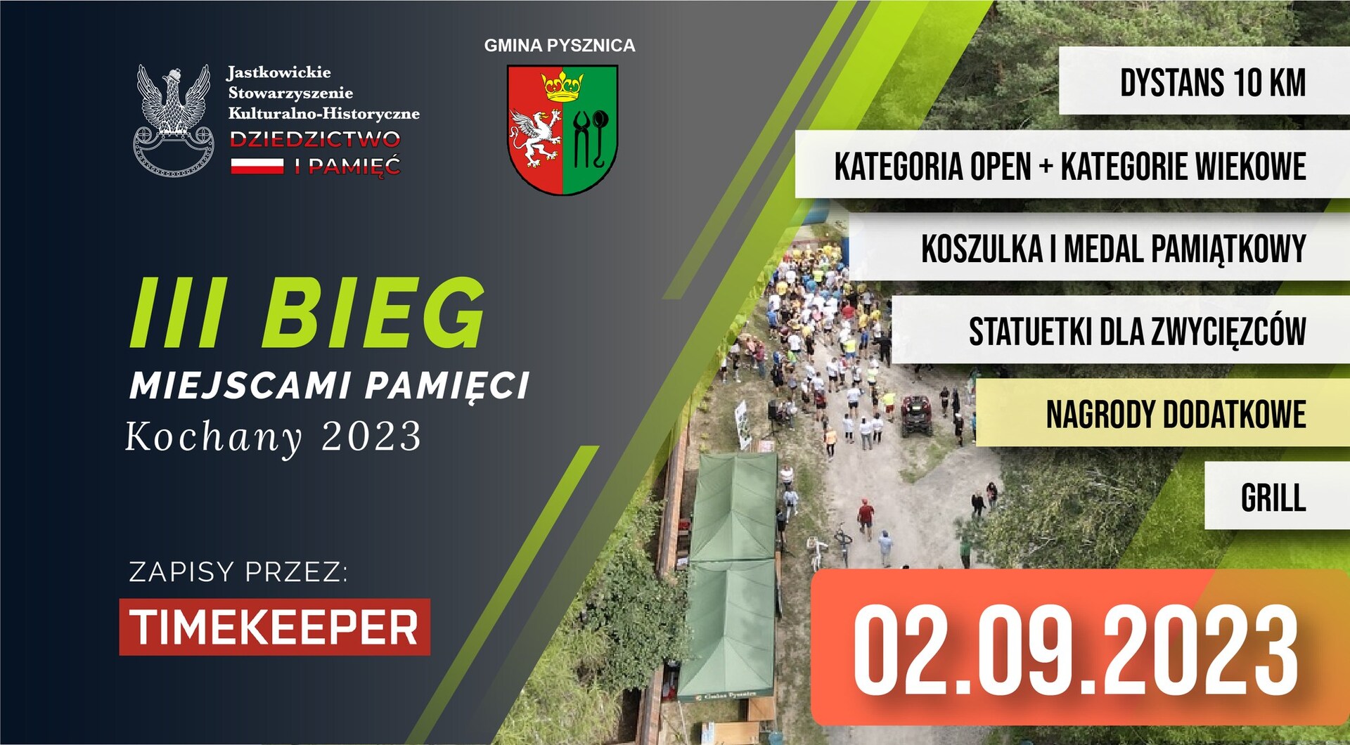 III Bieg MIejscami Pamięci - Kochany 2023