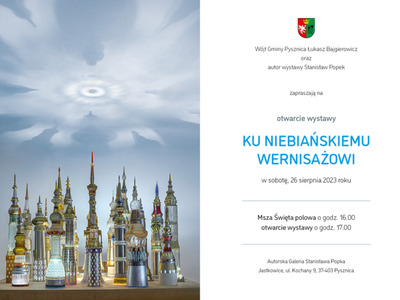 Otwarcie wystawy rzeźby Stanisława Popka