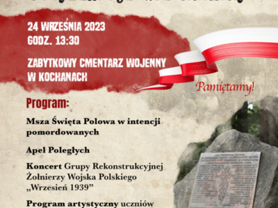Obchody upamiętniające 81 rocznicę Pacyfikacji Wsi Kochany