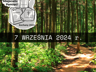Grafika IV bieg miejscami pamięci Kochany