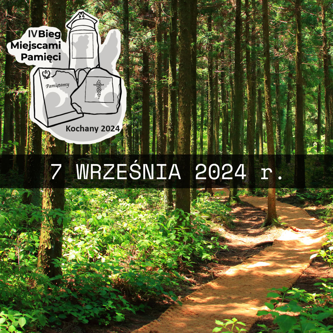 Grafika IV bieg miejscami pamięci Kochany 