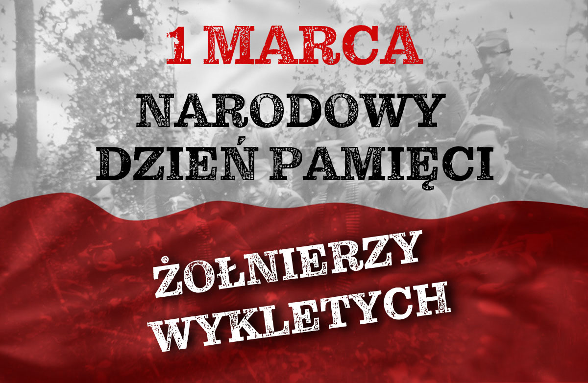Grafika 1 Marca Narodowy Dzień Pamięci Żołnierzy Wyklętych