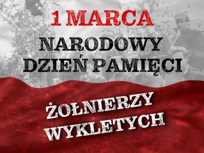 Grafika 1 Marca Narodowy Dzień Pamięci Żołnierzy Wyklętych