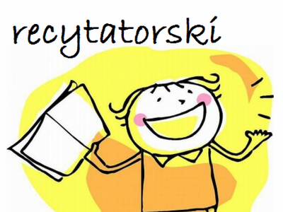 Grafika konkurs recytatorski