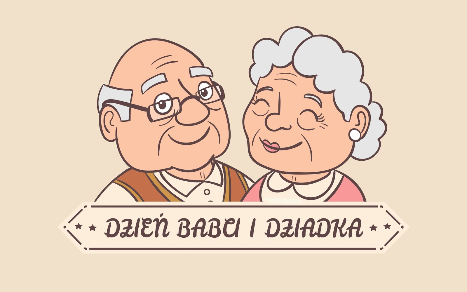 Grafika na Dzień babci i dziadka 