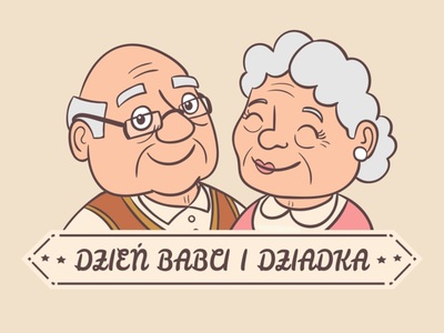 Grafika na dzień babci i dziadka