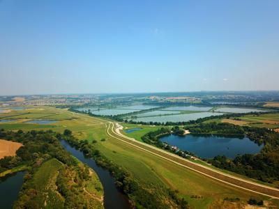 Zdjęcie przedstawia widok z lotu ptaka na Wielikąt