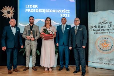 Zdjęcie przedstawia zaproszonych gości na gali Lider Przedsiębiorczości 2023
