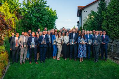 Zdjęcie przedstawia uczestników spotkania LIDER Przedsiębiorczości 2024