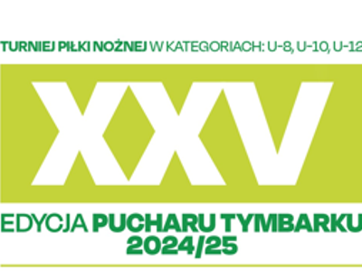 Zdjęcie przedstawia logotyp pucharu Tymbark
