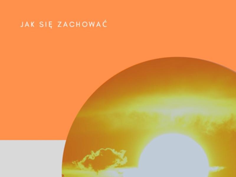 Upał - ulotka informacyjna