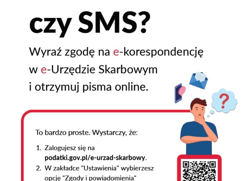Awizo czy SMS obraz JPG