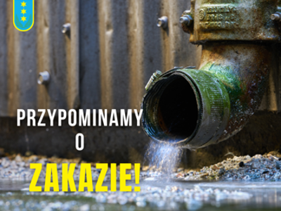 Zabrania się wprowadzania wód opadowych i roztopowych oraz wód drenażowych do kanalizacji sanitarnej.