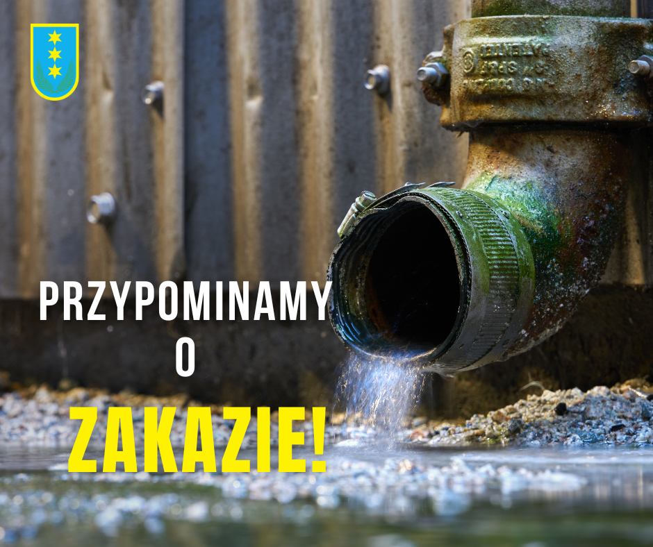 Zabrania się wprowadzania wód opadowych i roztopowych oraz wód drenażowych do kanalizacji sanitarnej.