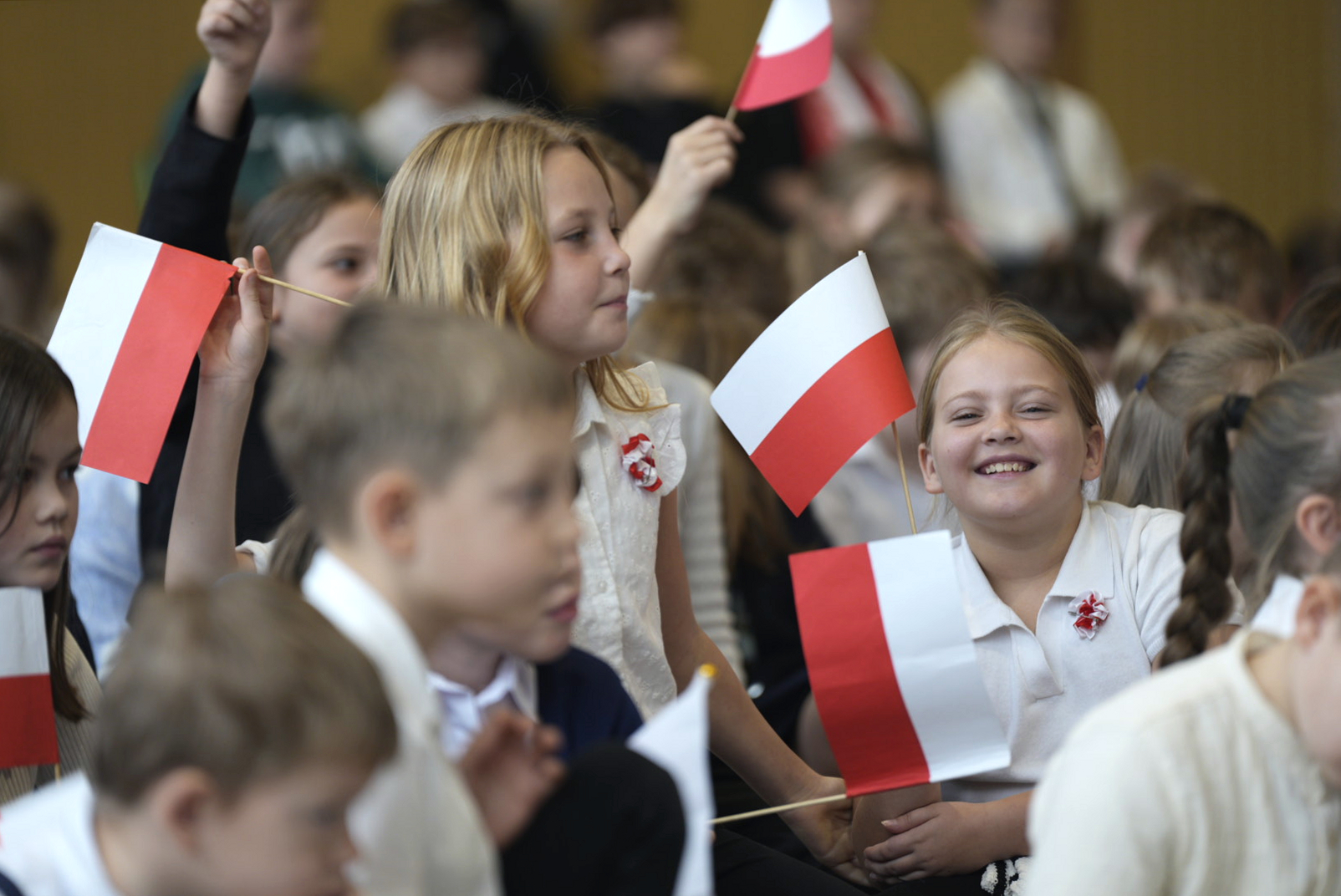 Uroczysty apel z okazji odzyskania niepodległości 