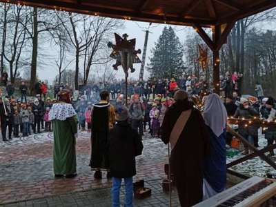 Zdjęcie przedstawia orszak Trzech Króli 