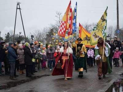 Zdjęcie przedstawia orszak Trzech Króli 