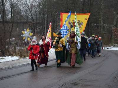 Zdjęcie przedstawia orszak Trzech Króli 