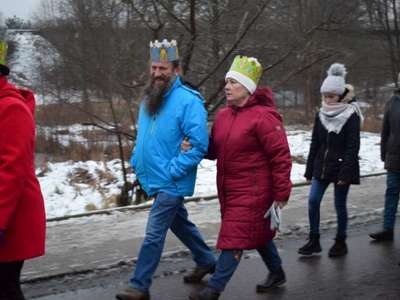 Zdjęcie przedstawia orszak Trzech Króli 