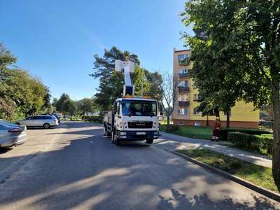 Wymiana opraw ulicznych