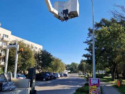 Wymiana opraw ulicznych