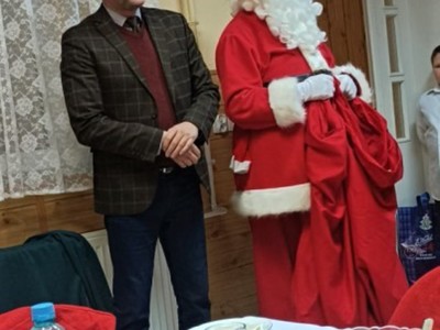spotkanie opłatkowe w świetlicy opiekuńczo-wychowawczej Arka