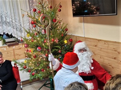 spotkanie opłatkowe w świetlicy opiekuńczo-wychowawczej Arka