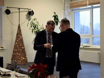 spotkanie opłatkowe dla samotnych  mieszkańców