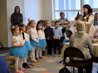 spotkanie opłatkowe dla samotnych  mieszkańców