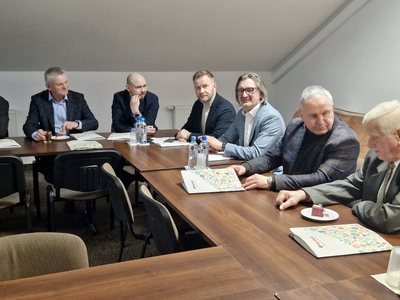 W spotkaniu wzięli udział m.in. samorządowcy 
