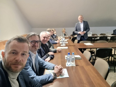 Burmistrz Arkadiusz Gliniecki dopytywał o kwestie przebudowy „berlinki” 