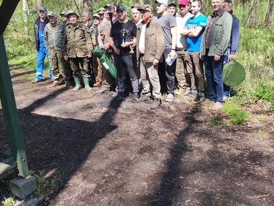 Odbyły się na jeziorze Skrzynki pierwsze w tym roku zawody
spławikowe koła PZW Czarna Woda