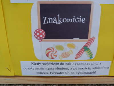 Nie brakowało wsparcia dla ósmoklasistów