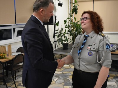Podziękowania otrzymał burmistrz Arkadiusz Gliniecki 