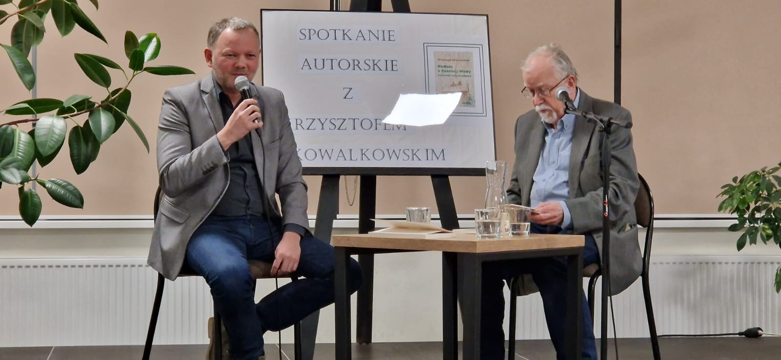 Burmistrz Arkadiusz Gliniecki w rozmowie z autorem