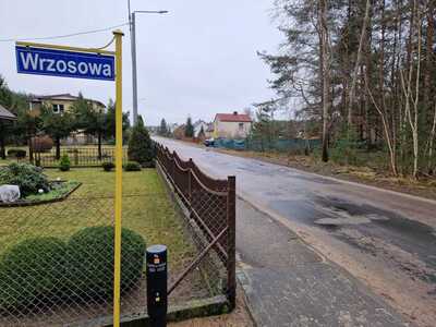 skrzyżowanie ul. Długiej i Wrzosowej